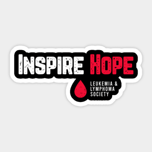 Inspire Hope Leukemia And Lymphoma Society Blood Sticker